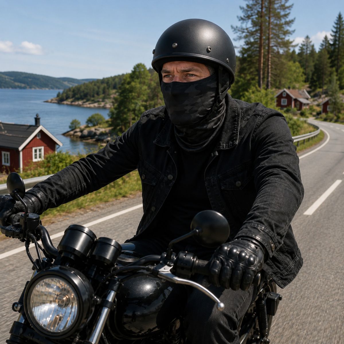 Ridr Hood - balaklava for sommeren - NO | Ridrplug