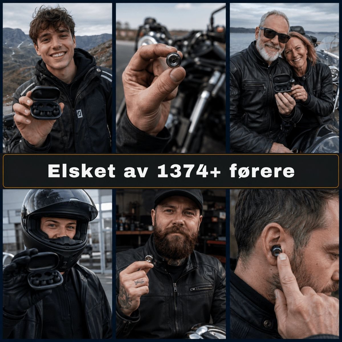 Ridrplug — Kjør lenger. Hør bedre. Skarpere fokus - NO | Ridrplug